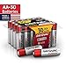 Rayovac Fusion AA Batteries (30 Pack), Double A Alkaline Batteries