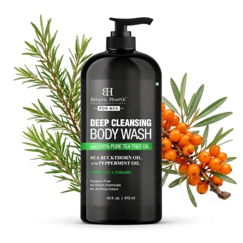 Botanic Hearth Tea Tree Body Wash 16 Fl Oz