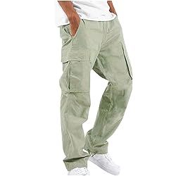 Men's Tactical Cargo Joggers Pant Sport Work