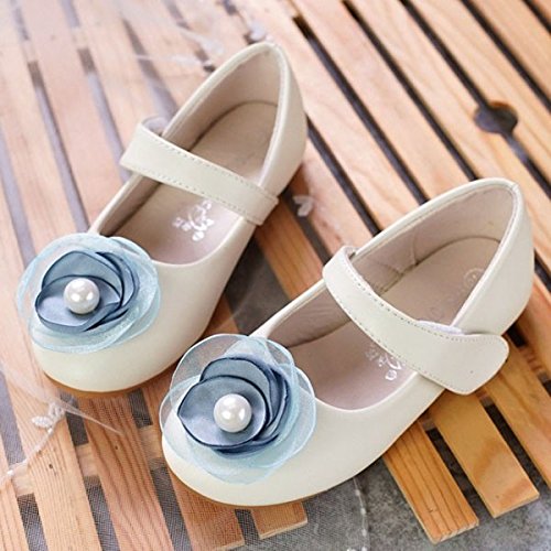 ストラップタイプシューズ 一粒パールフラワー付き 超可愛い