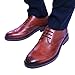INMAKER No Tie Dress Shoe Laces for Men, Waxed Thin Oxford Round Shoelaces