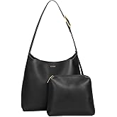 ICOLRAE Women's Tote Bag Vegan Leather Travel Work Hobo Bags for Women Slouchy Designer Handbags Purses Wallet