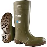 DUNLOP 16" Purofort Food Pro Multigrip Steel Toe EH Waterproof Pull On Work Boot Green/Brown - 5183155