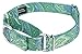Country Brook Petz - Martingale Dog Collar - Five Paisley Collection (Green Paisley, 1 Inch, Medium)