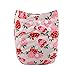 Alva Baby New Design Reuseable Washable Pocket Cloth Diaper Nappy + 2 Inserts H037
