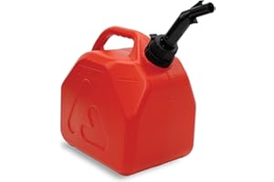 Plastic Fuel Can Durable Red Gasoline Container in 10L (10L)