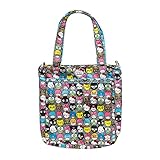 JuJuBe Be Light Everyday Lightweight Zippered Tote Bag, Hello Kitty Collection - Hello Friends