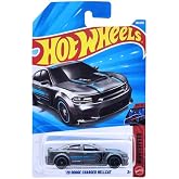 Hot Wheels '20 Dodge Charger Hellcat [Gray] - Night Speed 10/10, 134/250-1:64 Scale Diecast Toy Vehicle