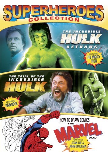 UPC 014381952421, Superheroes Collection (The Incredible Hulk Returns / Trial of the Incredible Hulk / How to Draw Comics)