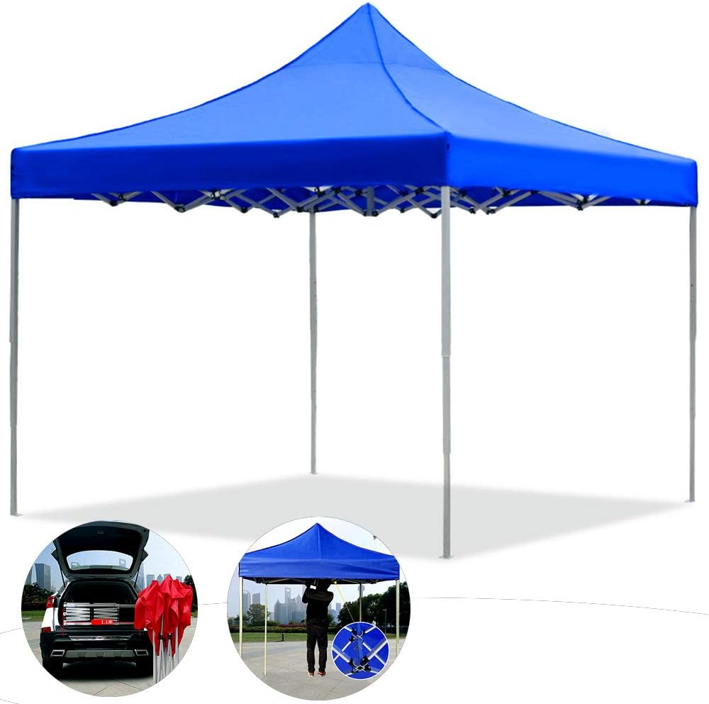 Muebles y accesorios de jardín Gazebo LZPQ Carpa Plegable Dosel cenador