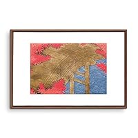 Framed Canvas Wall Art Japanese Style Canvas Prints Home Artwork Decoration for Living Room,Bedroom - 16x24 inches