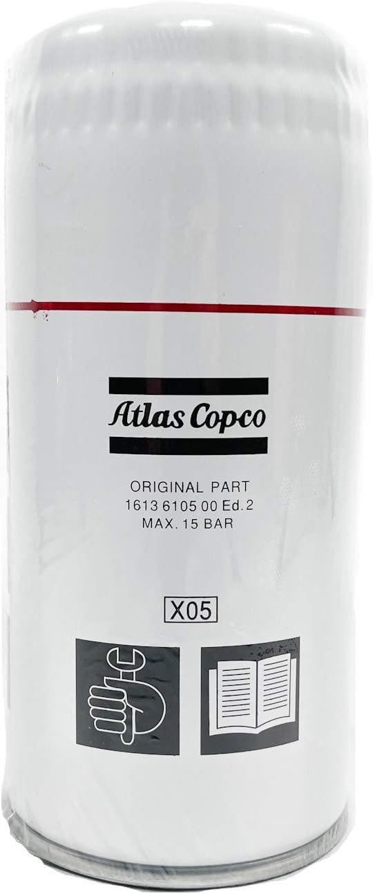 1613-6105-00 Genuine Atlas Copco Oil Filter