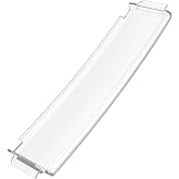 WR71X10761 Fridge Shelf Trim (Clear), Compatible with GE Refrigerator Freezer Door Bin/Door Shelf Replacement Shelves Trim Part WR71X10289 Insert Module for various General Electric fridge Accessories