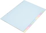 Exacompta 1610E Forever Collection 10-Part A4 Dividers 170gsm Recycled
