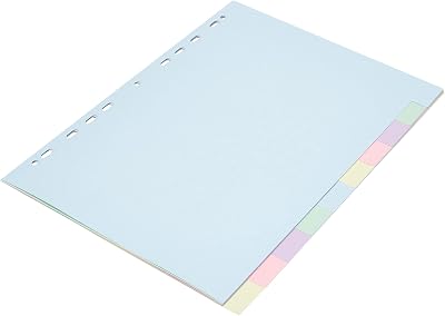 Exacompta 1610E Forever Collection 10-Part A4 Dividers 170gsm Recycled
