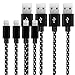 [4-Pack] Lightning Cable 7.3 Inches Short USB Apple Charging Cord for iPhone iPad iPod Touch