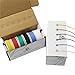 CBAZY 22 Gauge Flexible Silicone Wire Hook Up Kit - 6 Colors, 19.6 Feet Each, 22 AWG Stranded Electric Wire