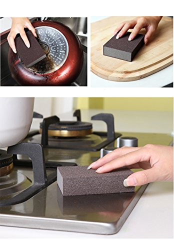 4 Sponge+Cleaning+Kitchen+Scrubber+Bathroom