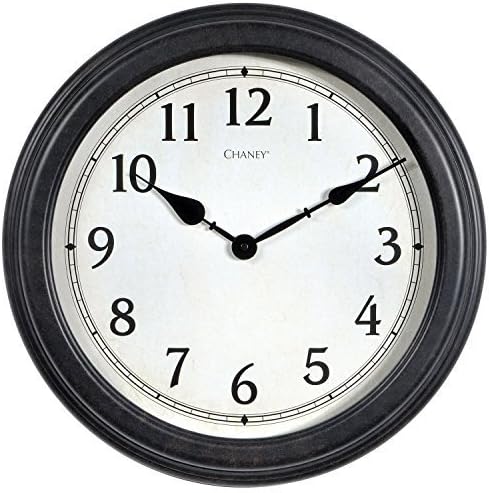 Chaney 75103 Antique Black Clock Arabic by Chaney Instruments