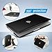 iBenzer - 3 in 1 Rubberized Black Hard Case Cover & Keyboard Cover & Screen Film for Macbook Pro 13 inch 13
