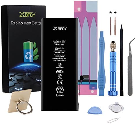 XBFOY Battery Model 6 Plus - New 2915 mAh 0 Cycle Replacement Battery - Complete Repair Tool Kits and Instructions - 24-Month Warranty