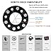 YITAMOTOR Wheel Spacers 6x135 for F150, 1.5 inches Forged Hubcentric Wheel Adapters, 14x1.5 Studs& 87 mm Bore, Compatible for 2015-2018 Ford F-150, Lobo, Expedition