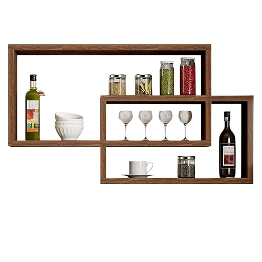 Estante De Exhibicion De La Decoracion De La Pared Estante Para