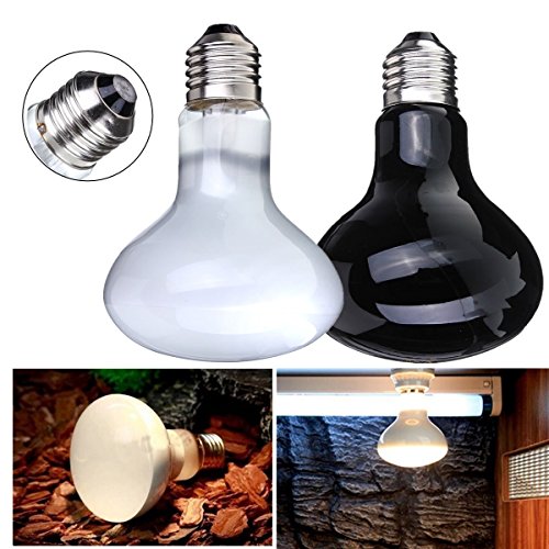 CTKcom 100 Watt UVA Pet Heating Lamp(2 Pack),R85 Day Light UVA Basking Heat Spot Lamp,UVA Reptile Heat Bulb for Turtle Aquarium Aquatic Reptile Lizard Heat Lighting E26/E27,110V,2 Pack - Thumbnail 5