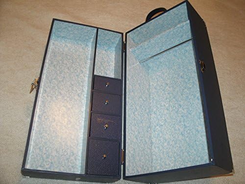 Retired the Franklin Mint Diana Princess of Wales Collectible Doll Wardrobe Trunk by The Franklin Mint