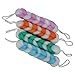 Eslite Exfoliating Loofah Back Scrubber for Shower,Wonderful Colors(4- Counts)