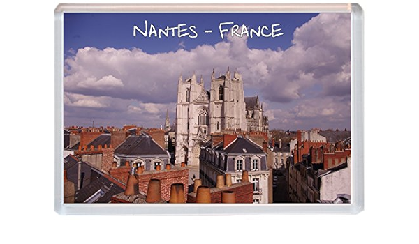 Nantes, Francia – Jumbo imán para nevera regalo/souvenir ...