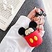 DISNEY COLLECTION Airpods Case, 3D Cute Cartoon Airpods Cover Accessories Soft Silicone Wireless Charging Headphone Case Shockproof Protective Cover Skin for AirPods 1/2（Mickey Mouse）thumb 4