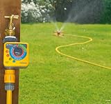 Hozelock HOZ2700 Automatic Water Timer - Yellow & Grey, Easy Set Up view 2