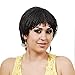 Synthetic Braided Short Wig (1b-off black)