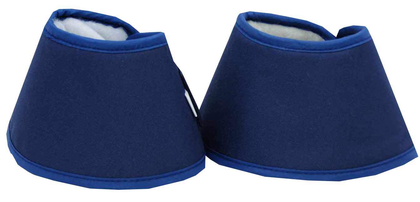 Water boots, jumping bells, blue, water boots hoof bells against dry hooves saves hoof oil, hoof bell water boat for horses, M