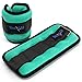 Yes4All Set of 2 Ankle Weights / Wrist Weights with Adjustable Strap - Perfect for Walking, Fitness, Cardio Exercise (3 lbs, Lime Green)