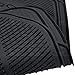 Black 3 Piece Trim to Fit Odorless Premium Rubber Mats for Honda CRV