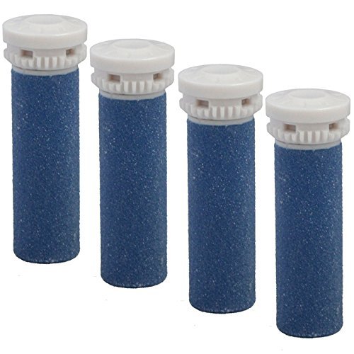 CSL Rollers Compatible with Scholl Express Pedi Coarse Replacement Roller Refill x 4