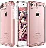 iPhone 7 case, E LV Anti-Scratch [Shock Absorbent] Clear Slim Case Cover for Apple iPhone 7 - [ROSE GOLD]