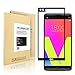 LG V20 Screen Protector [Full Coverage], Armorsuit iTURBOS / Lifetime Replacements - Anti-Bubble Ultra HD Premium Shield - Black
