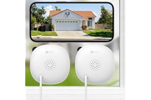 INFIYA 2K No Drill Window Camera-2 Pack Cameras for Home Security Indoor & Outdoor Monitoring thru Glass, Anti-Glare Color Night Vision, Human Detection, 24/7 Recording, Space-Saving, Ideal for Apartment, K1
