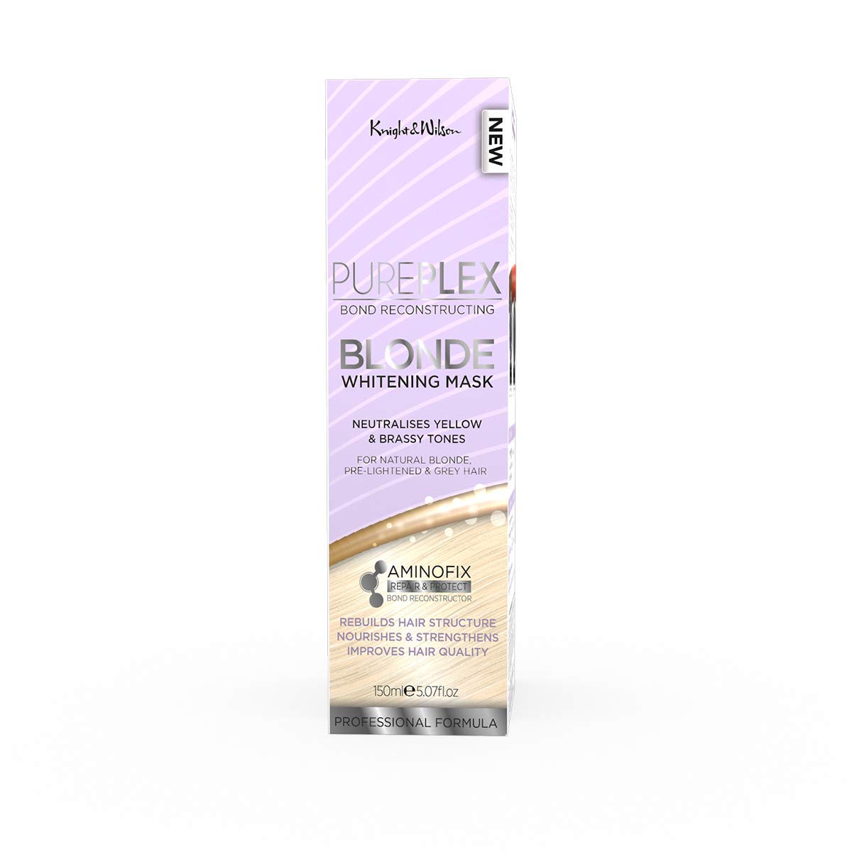 PurePlex Whitening Mask – Professional Toning Formula Nourishes & Rebuilds – With Aminofix to Protect & Restore