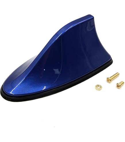 Amazon.com: uxcell Blue Plastic Shark Fin Style Self Adhesive Car