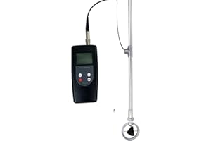 CNYST Flow Rate Meter Flow Velocity Meter Water Velocity Meter with Speed Range 0.01-5.00m/s Flow Measurement Error ≤1.5% Pol