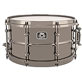 Ludwig Universal Black Brass Snare Drum - 7-inch x 13-inch, Black Nickel Hardware