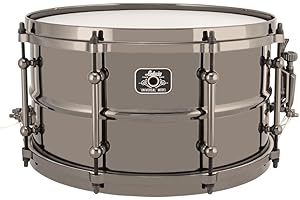 Ludwig Universal Black Brass Snare Drum - 7-inch x 13-inch, Black Nickel Hardware