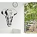 Createforlife Home Decoration Vinyl Wall Sticker Decals Mural Art Big Black Elephant