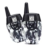 Walkie Talkies For Kids Toys For Boys And Girls Top Rated Birthday Gifts Outdoor Toys With Rechargeable Battery(Camo 1 Pair)