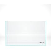 LANDEN Aquarium 60P 16 Gallon Ultra Clear Glass Rimless Fish Tank | 23.6x11.8x14.2in (60x30x36cm),6mm Low Iron Glass, leveling mat Included, Starter Freshwater Aquatic Plant Betta Turtle Tank