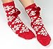 Red Bene Women's Christmas Animal Fuzzy Socks Set Reindeer Gift Box Set